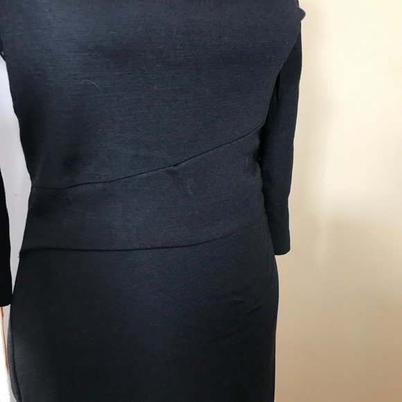Diane Von Furstenberg Black Dress 4 6 - Picture 2 of 8